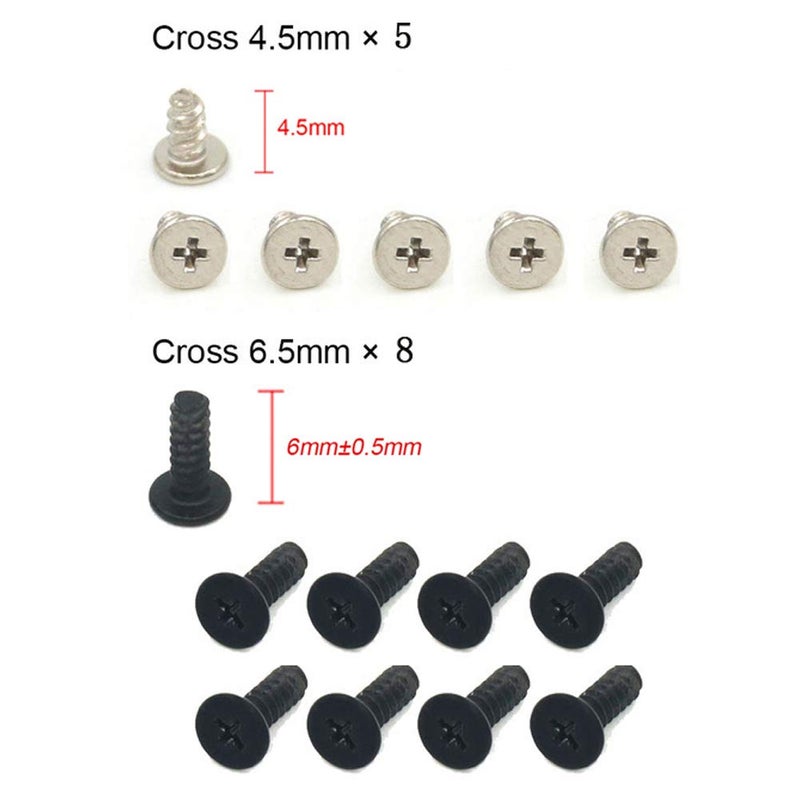Onyehn L1 R1 L2 R2 Trigger Springs Replacement Parts Buttons,3D Analog Joysticks Thumb Sticks Cap Conductive Rubber Screwdriver Kit for PlayStation 4 PS4 Controller(JDS-001) - Image 4